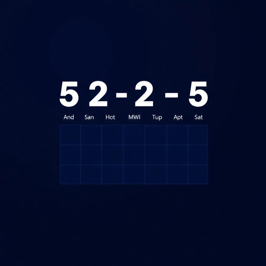 Managing Co-Parenting with a 5-2-2-5 Schedule