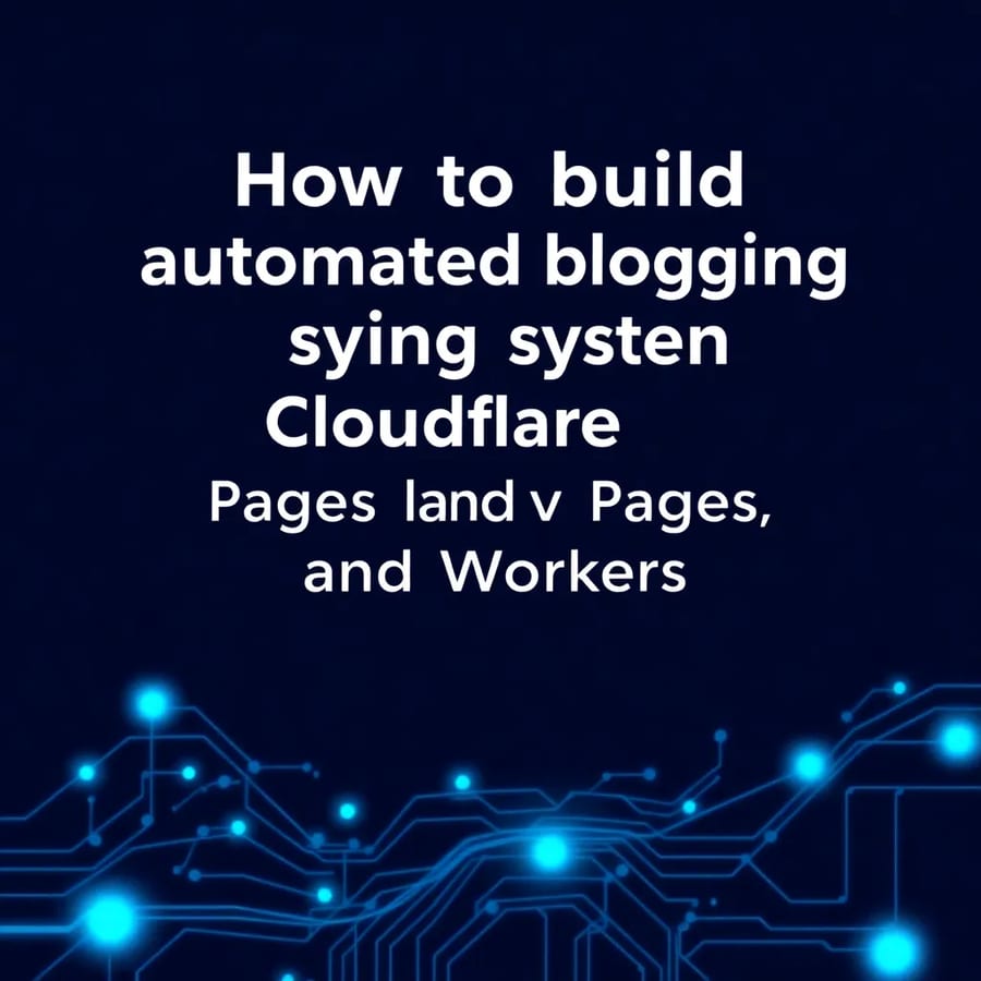 Introduction to Cloudflare Pages and Workers