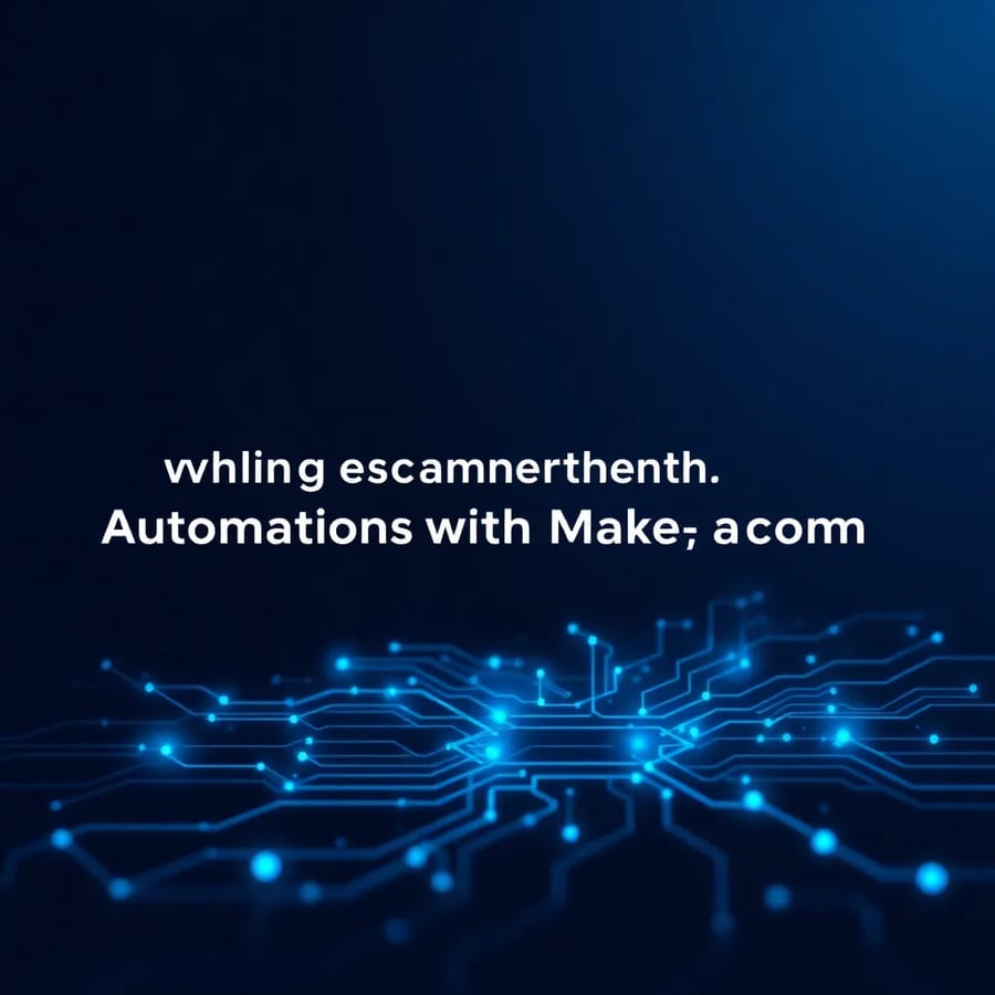 Building Advanced Automation Workflows with Make.com
