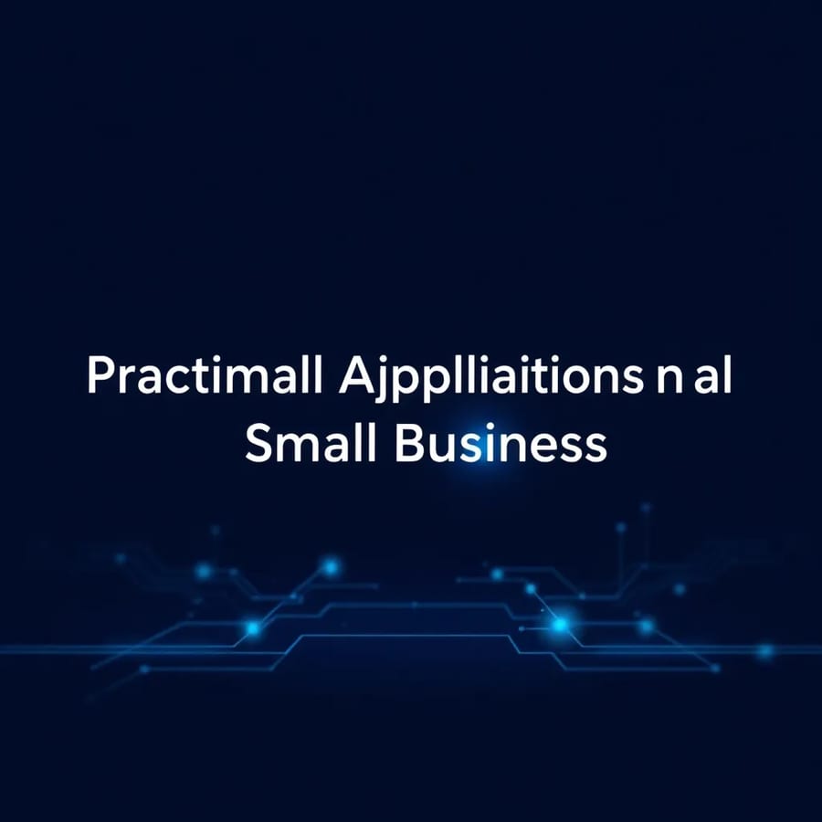 Practical Applications of AI in Small Business