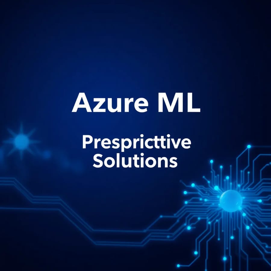 Introduction to Azure ML Prescriptive Solutions
