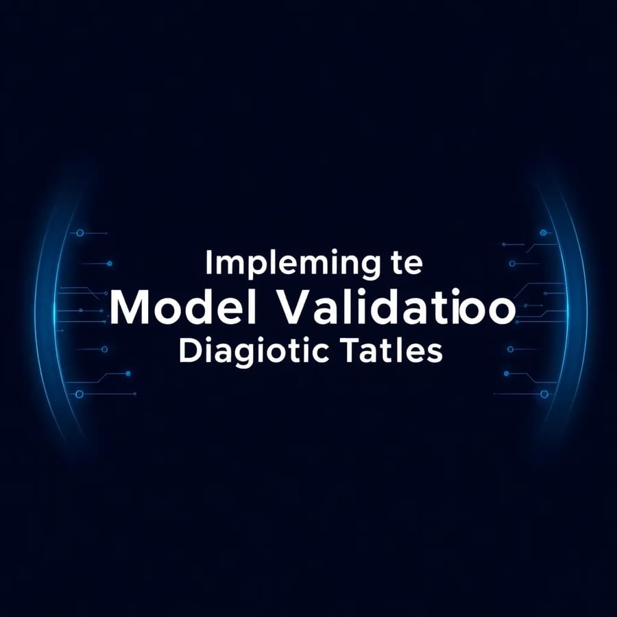 Implementing the Model Validation Diagnostic Tables