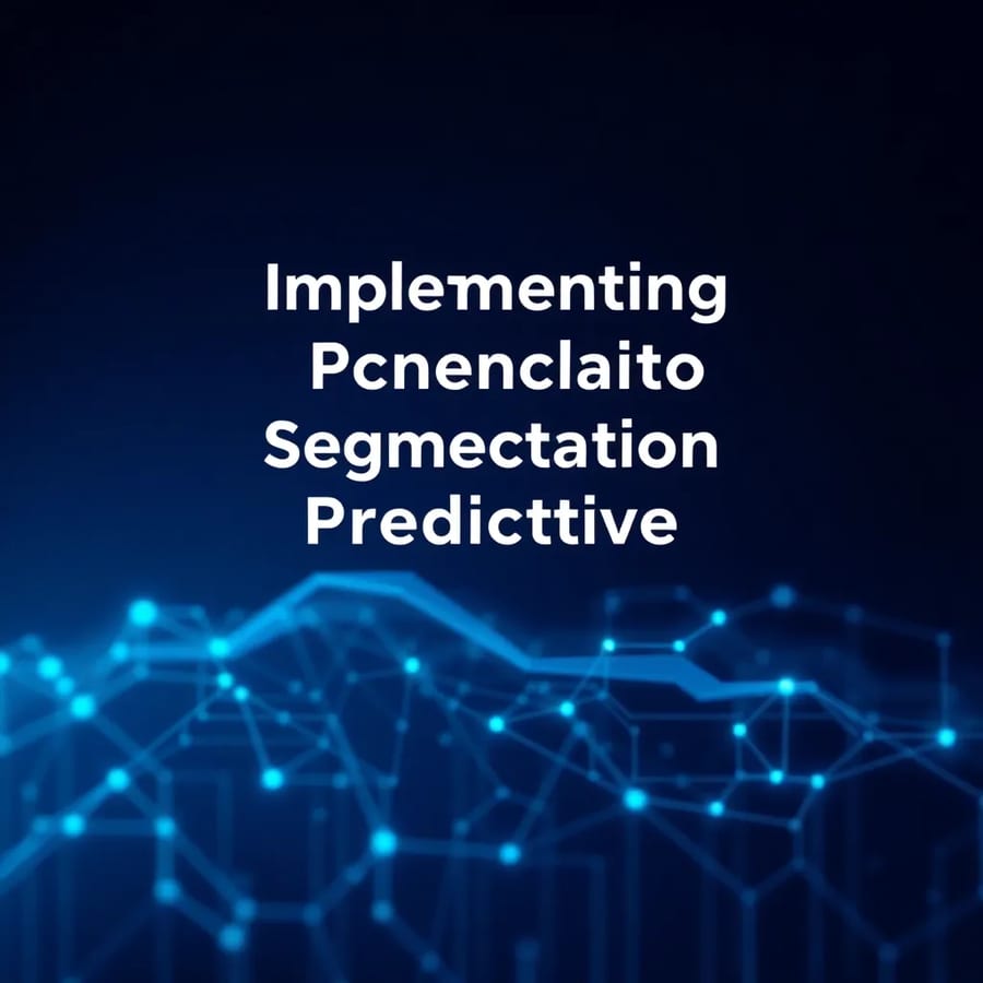 Future Directions and Innovations in Predictive Segmentation