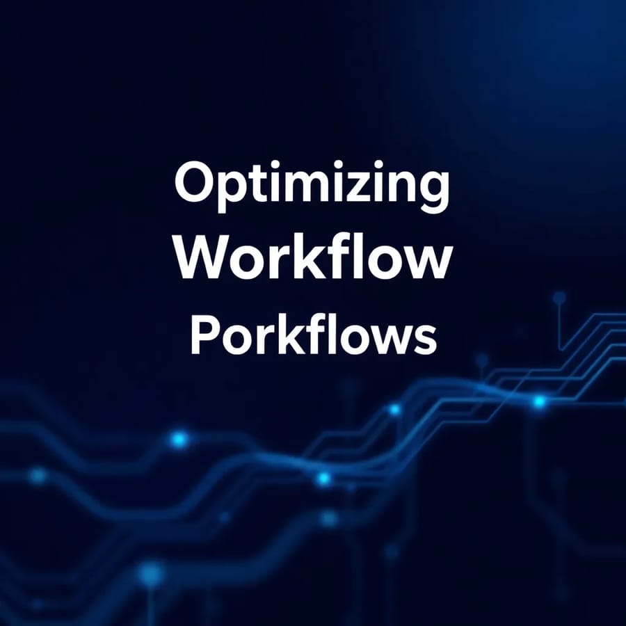 Optimizing Workflow Performance