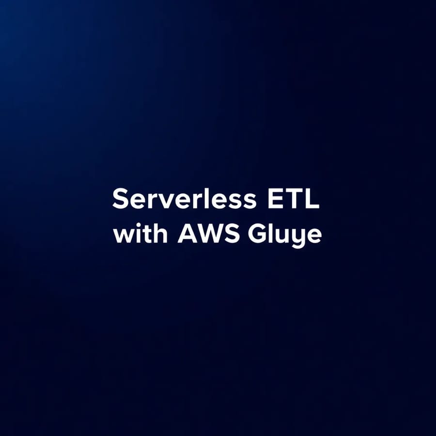 Implementing a Serverless ETL Pipeline with AWS Glue