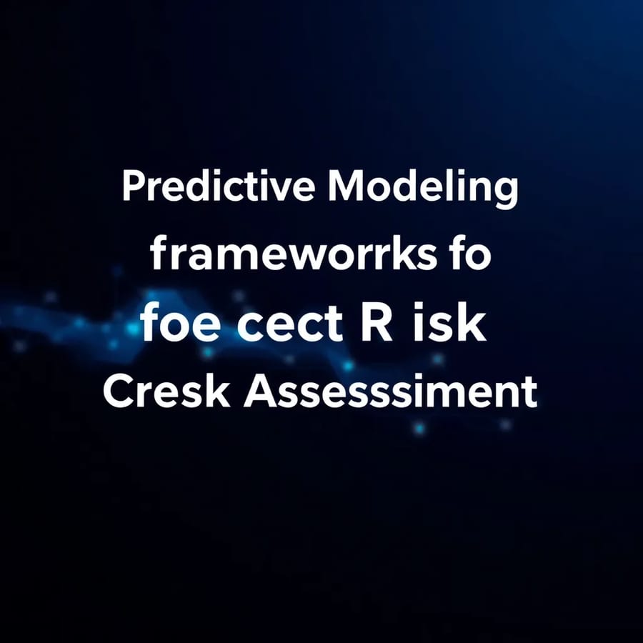 Predictive Modeling Frameworks for Credit Risk Assessment