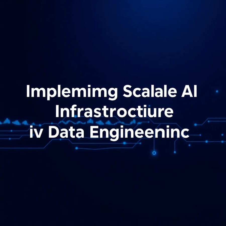 Implementing Scalable AI Infrastructure via Data Engineering